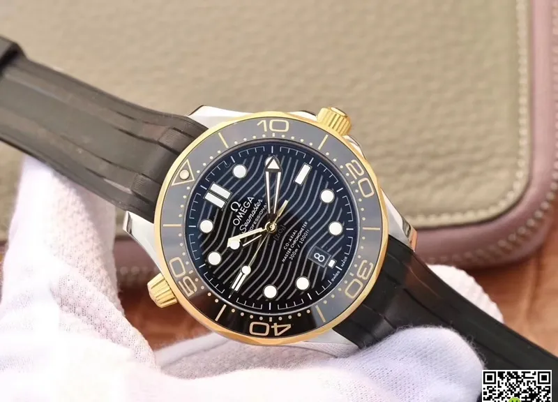 Omega Seamaster 210.22.42.20.01.001 VS Factory 1:1 Best Edition Replica Watch Black Strap